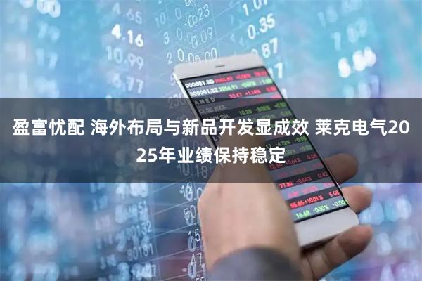 盈富忧配 海外布局与新品开发显成效 莱克电气2025年业绩保持稳定