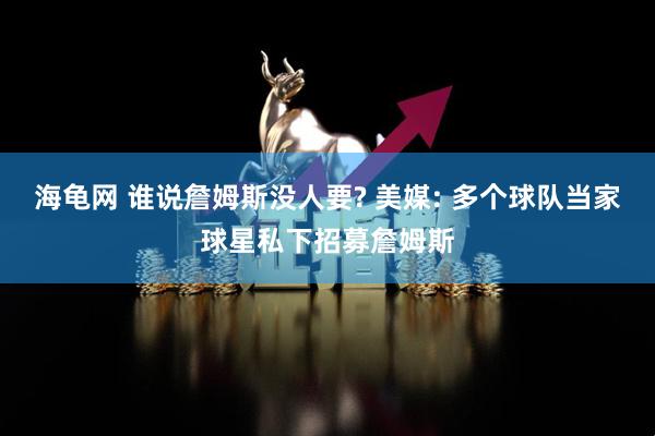 海龟网 谁说詹姆斯没人要? 美媒: 多个球队当家球星私下招募詹姆斯
